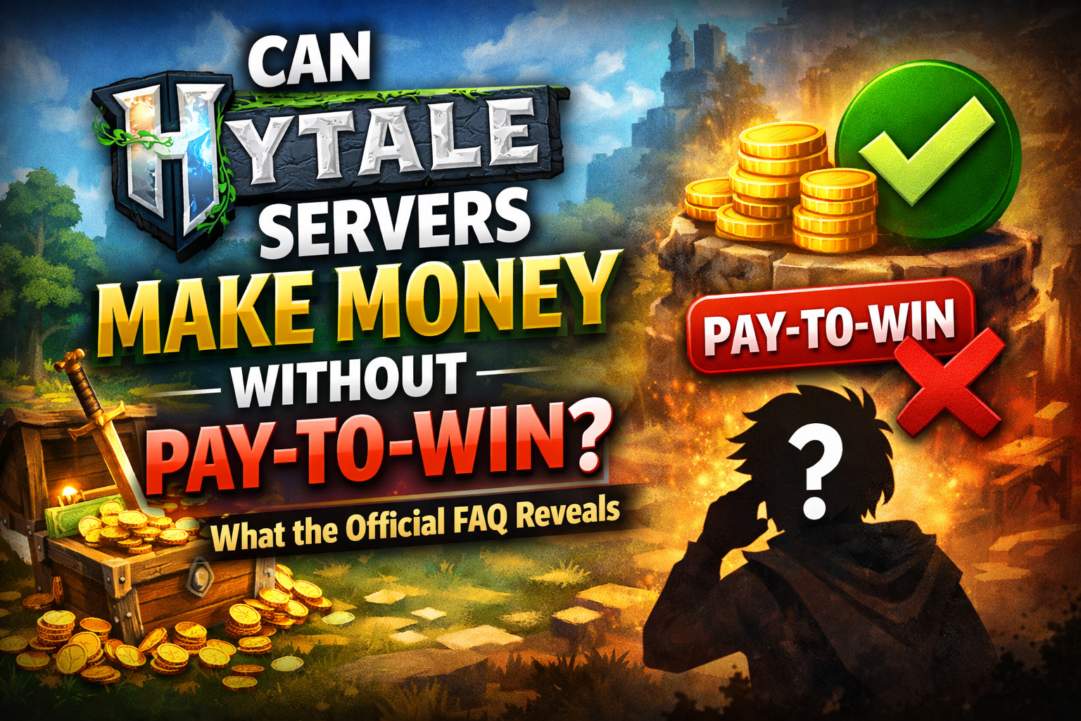 Can Hytale Servers Make Money Without Pay-to-Win? What the Official FAQ Really Tells Us