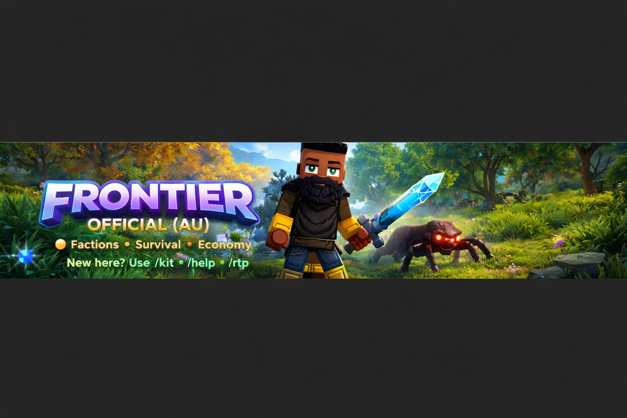Frontier Official 🇦🇺 header